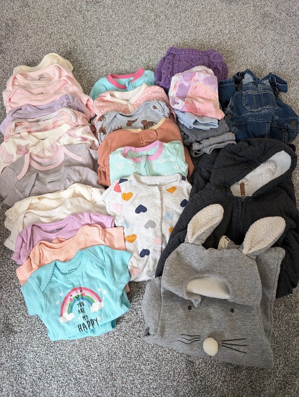 Baby Girls Clothing Bundle 0-6 Months 26 Items